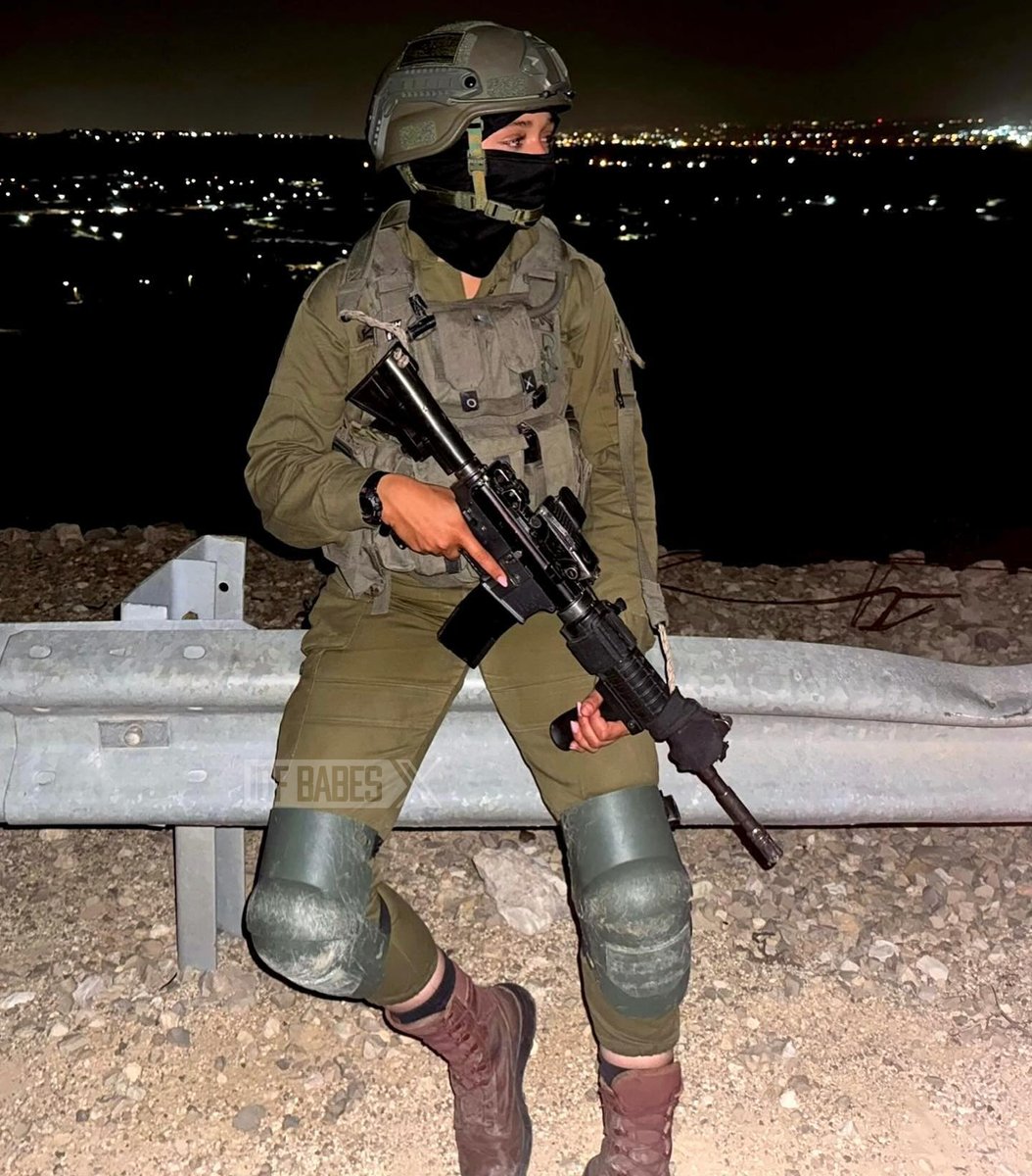 Lioness Hadas patrolling Judea and Samaria at night. What do you wish for her?