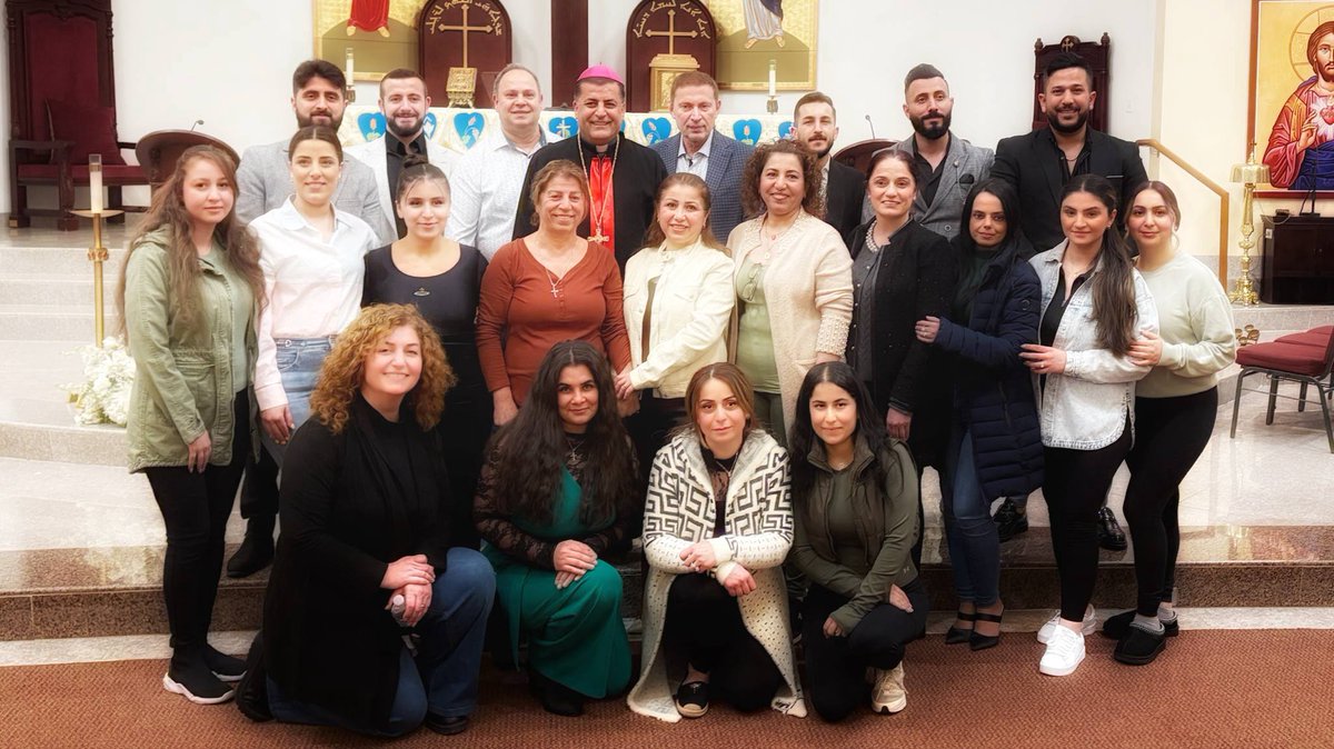 baselyaldo's tweet image. St. Rita Feast at St. George Church in Michigan 22 May 2025
الاحتفال بعيد القديسة ريتا في كنيسة مار كوركيس في ولاية مشيكن
