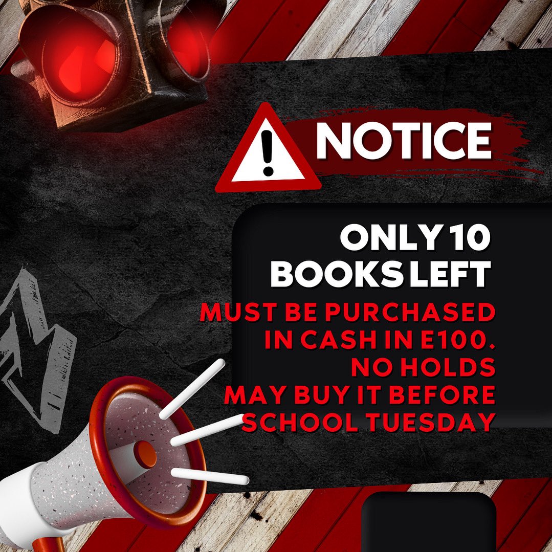 almost sold out. 10 books away!!!