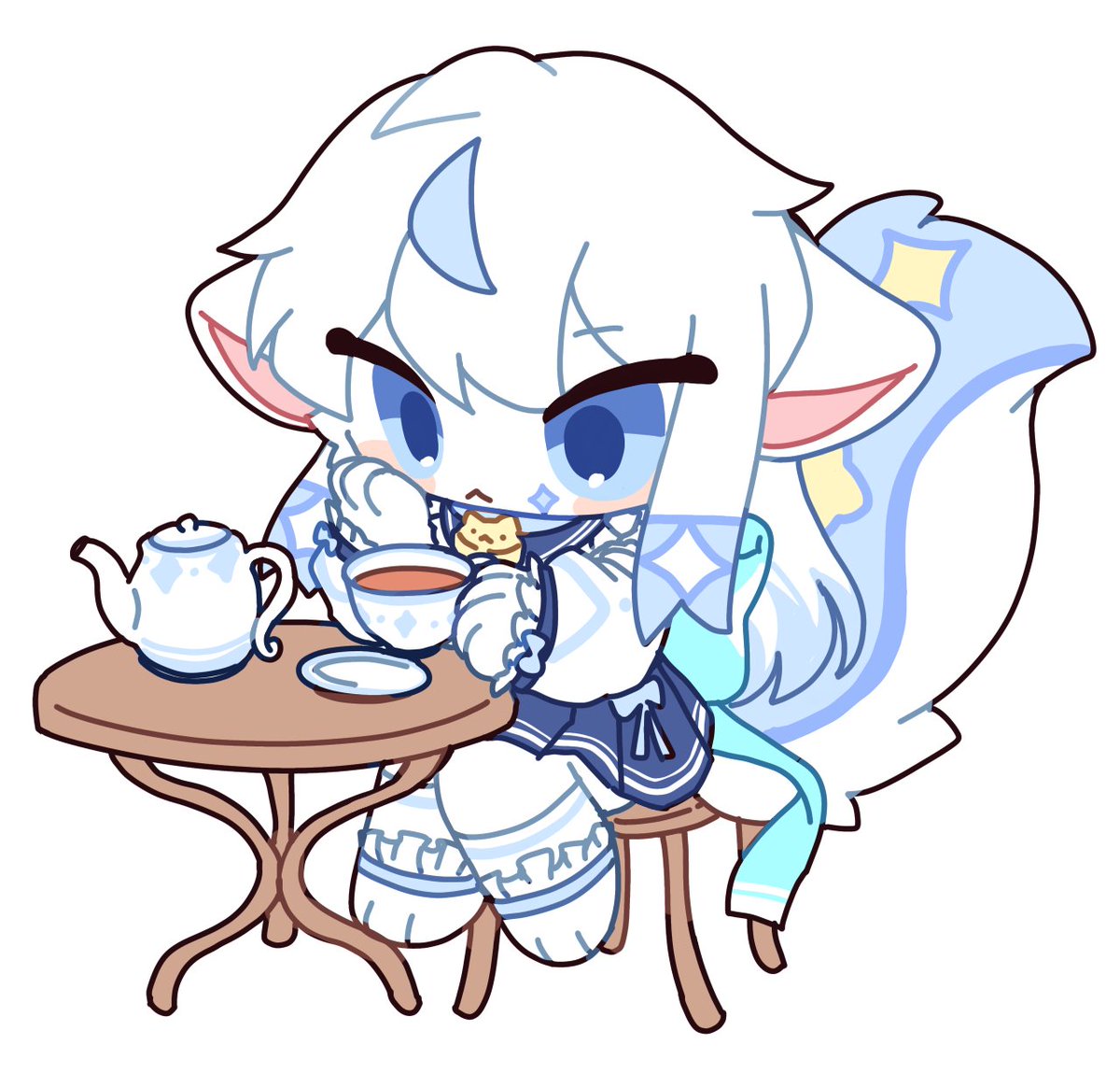 (홍차보다 코코아가 더 맛있는데..) 
                                ○
                                     °