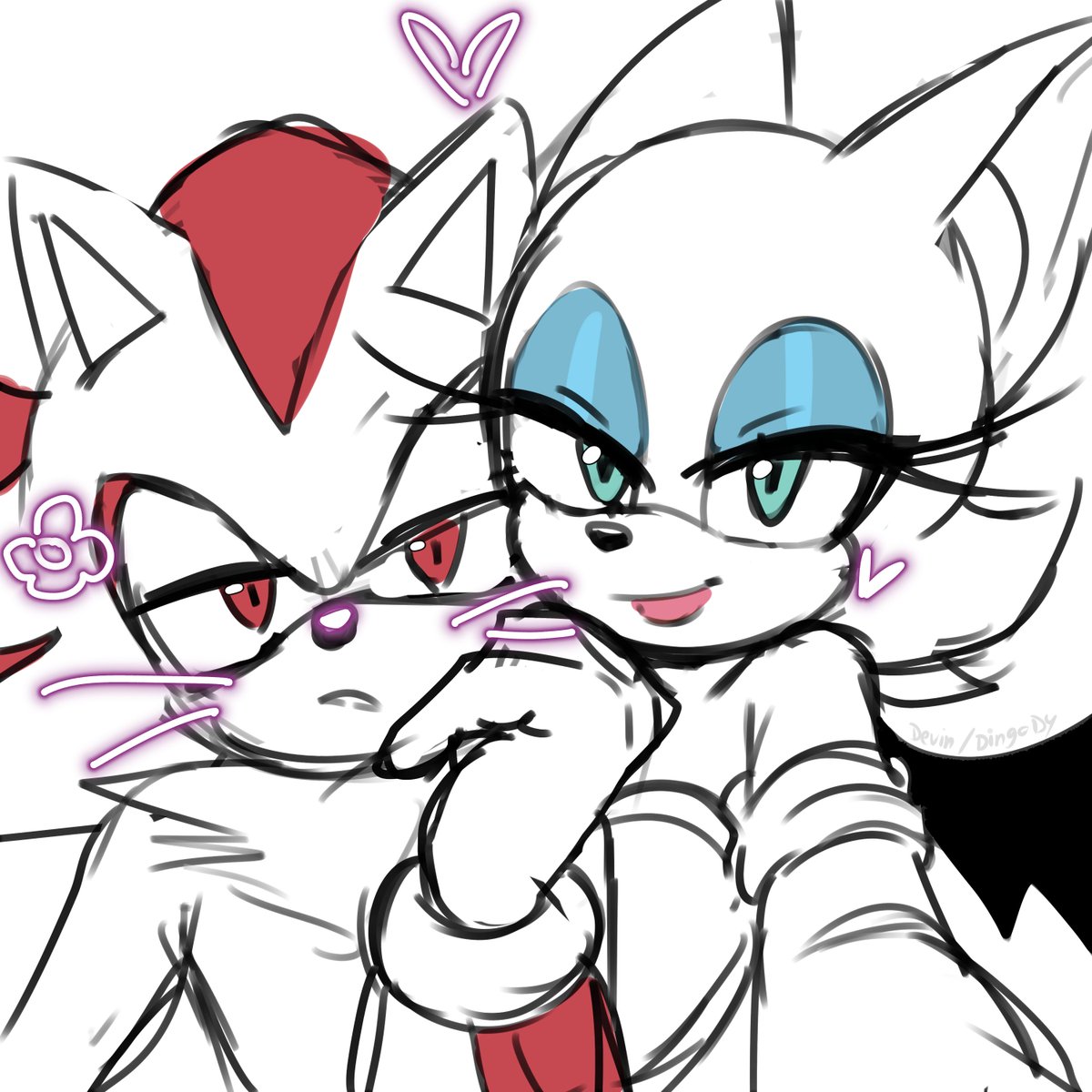 Smileee ✨
#ShadowTheHedgehog #RougeTheBat #shadouge #shadowxrouge #sonicfanart