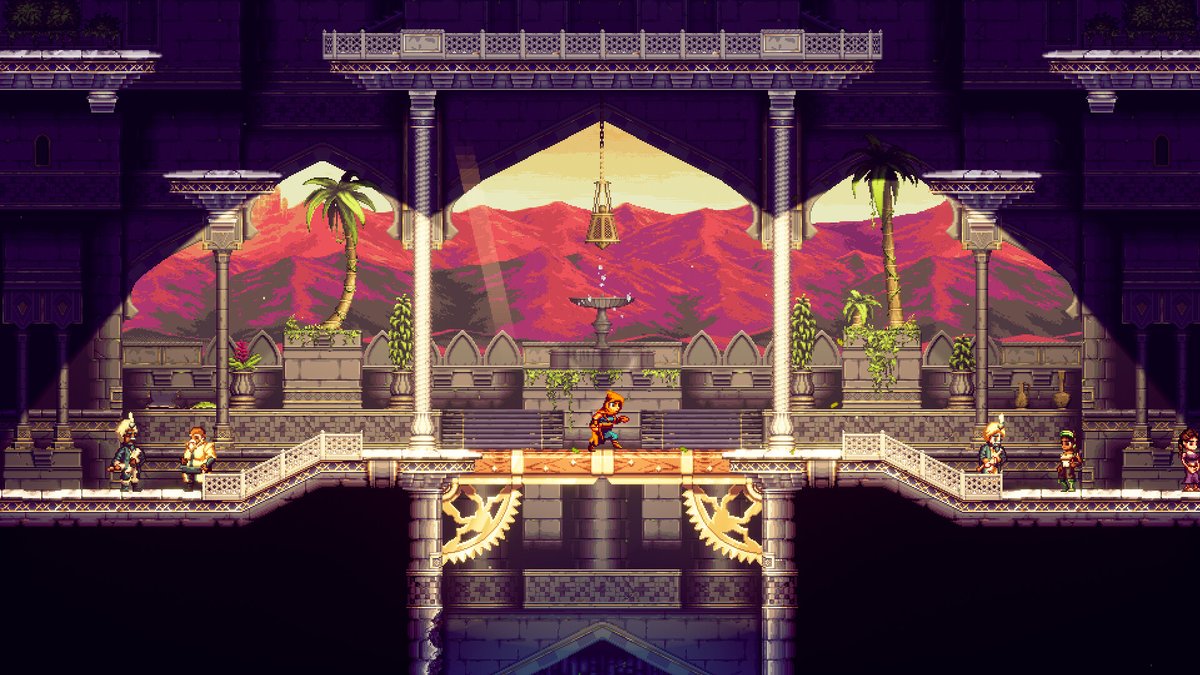siegeandsandfox's tweet photo. The Siege and the Sandfox, in screenshots 🦊🌙🖼️

#screenshotsaturday #indiegame https://t.co/VNx4f0U399