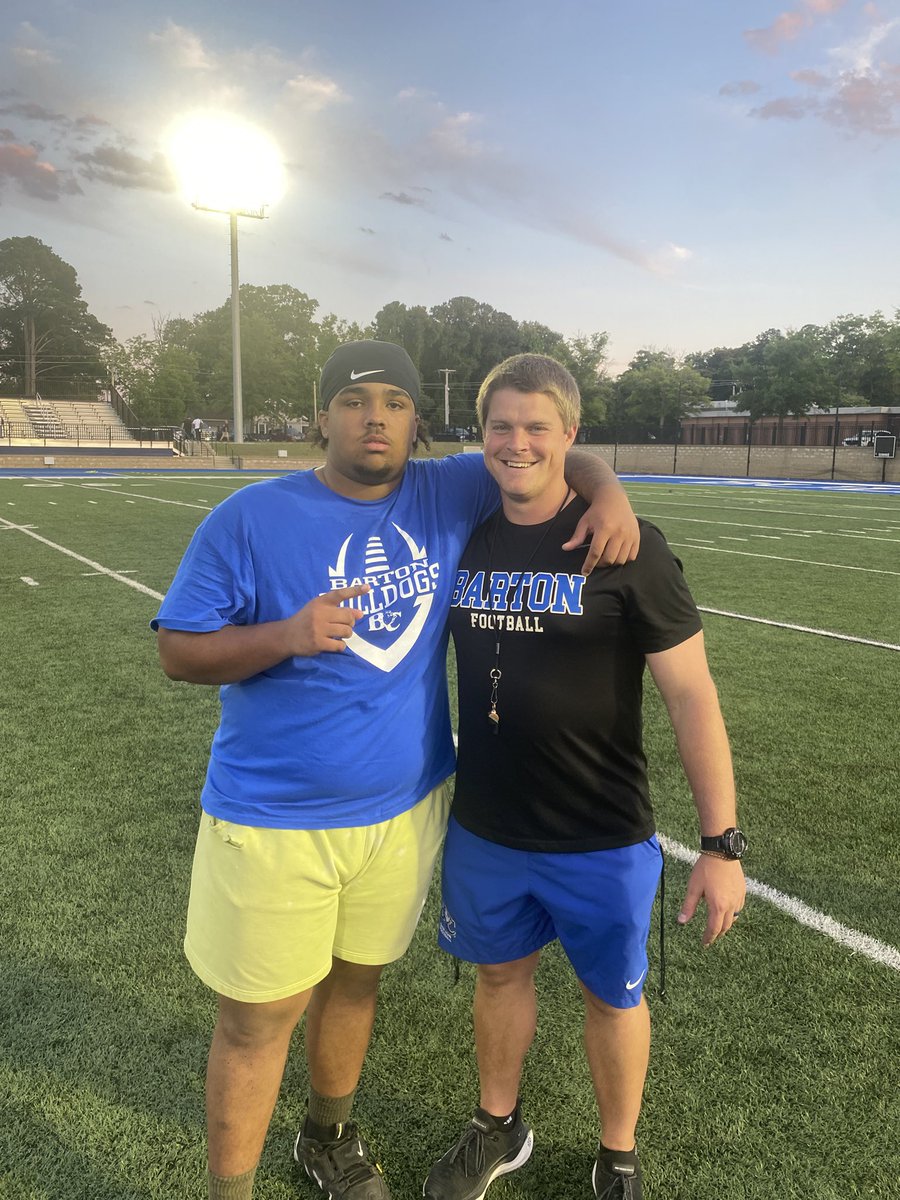 Craig Whitley (@craigwhitley77) on Twitter photo thankful to have competed and met the coaches at barton college, even more thankful to be personally invited by coach avery it’s always great to learn new tips and tricks thanks for coaching me up coach avery🖤💙 <a href="/coach_cavery/">Cameron Avery</a> <a href="/GchsRam/">GCHSRamFootball</a> thankful to have competed and met the coaches at barton college, even more thankful to be personally invited by coach avery it’s always great to learn new tips and tricks thanks for coaching me up coach avery🖤💙 <a href="/coach_cavery/">Cameron Avery</a> <a href="/GchsRam/">GCHSRamFootball</a>