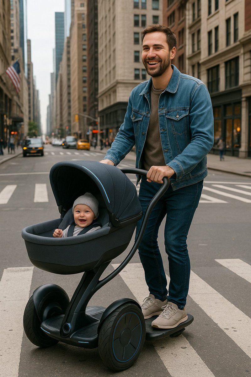 christian_7xj's tweet image. The next step in micro-mobility needs to be E-Strollers. Who's building this?