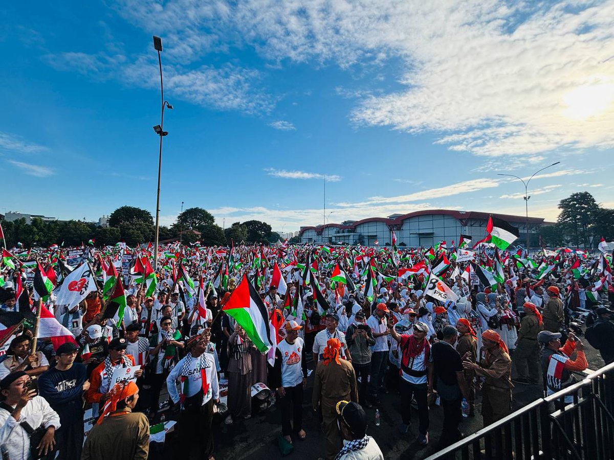 Kemenangan Palestina adalah harapan dunia. #PKSbersamaGaza #HumanityForGaza
