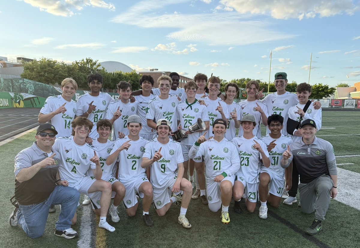 2025 Lake Conference Champions! The 🏆 remains in Edina!