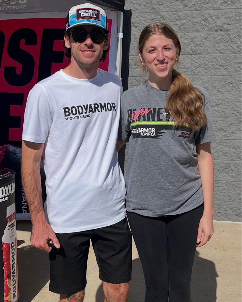 Got to meet <a href="/Blaney/">Ryan Blaney</a> today was so very nice stayed 2hrs past your time and gave autographs to the ones who didn’t get a wrist band!
