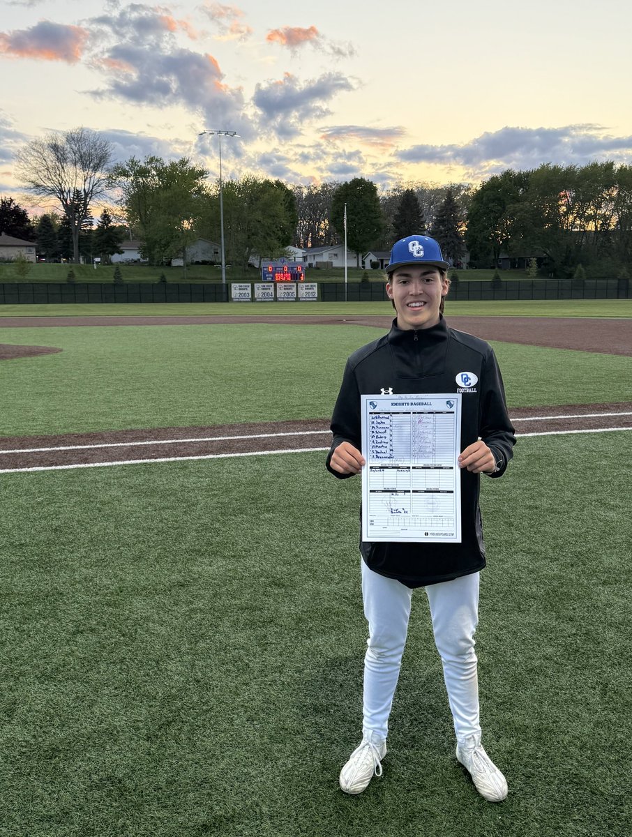 Oak Creek HS Baseball (@ocreekbaseball) on Twitter photo Game 2 Final: OC 9 Bradford 1
<a href="/blakeulezelski1/">Blake Ulezelski</a> W, 5IP, 5K
Ben Mills, 2IP, 5K
<a href="/nate_schopf/">nathan schopf</a> 3RBI
<a href="/endres_mack27/">Mack Endres</a> 2B, 2 RBI Game 2 Final: OC 9 Bradford 1
<a href="/blakeulezelski1/">Blake Ulezelski</a> W, 5IP, 5K
Ben Mills, 2IP, 5K
<a href="/nate_schopf/">nathan schopf</a> 3RBI
<a href="/endres_mack27/">Mack Endres</a> 2B, 2 RBI