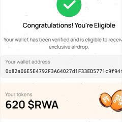 PariXbtc's tweet photo. The $ALLO / $RWA airdrop is now live!

If you’ve been an early user of the Allo ecosystem, your wallet might already qualify for free #RWA tokens.

👉 Claim your tokens here: https://t.co/pHz2veya3D

⏳ Don’t wait too long - this opportunity is available for a limited time only!

#ALLO #RWA #AIRDROP @giverep