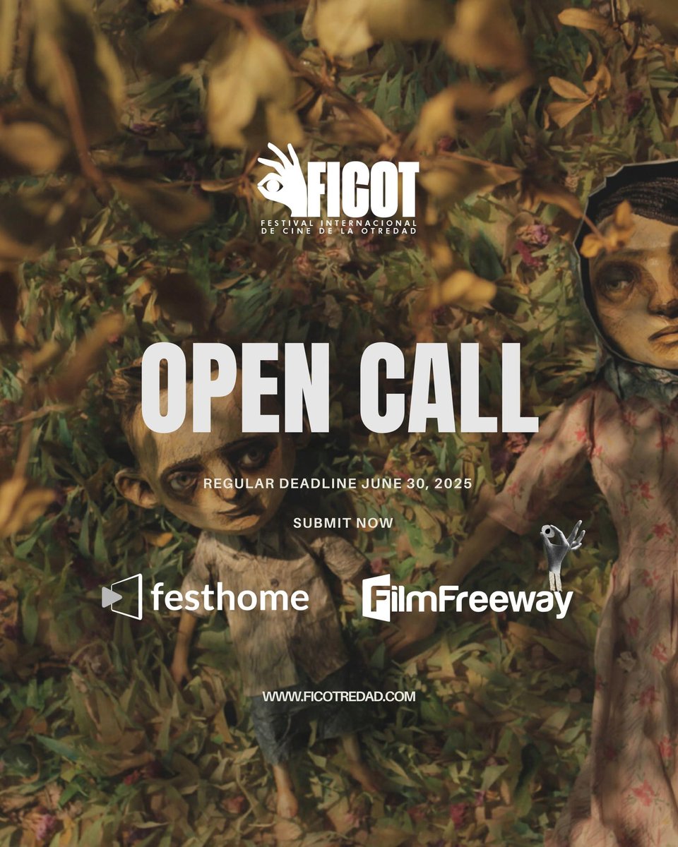 REGISTRA TU CORTOMETRAJE!!!🎬
Sigue los  pasos!! 
1. Entra a ficotredad.com 💻
2. Da click en Menú 📲
3. Desliza hacia abajo y click en “participar”🤳
4.Sube tu cortometraje ✅
Y así de sencillo puedes participar para ser de los seleccionado para FICOT 2025 👁️👌🏻