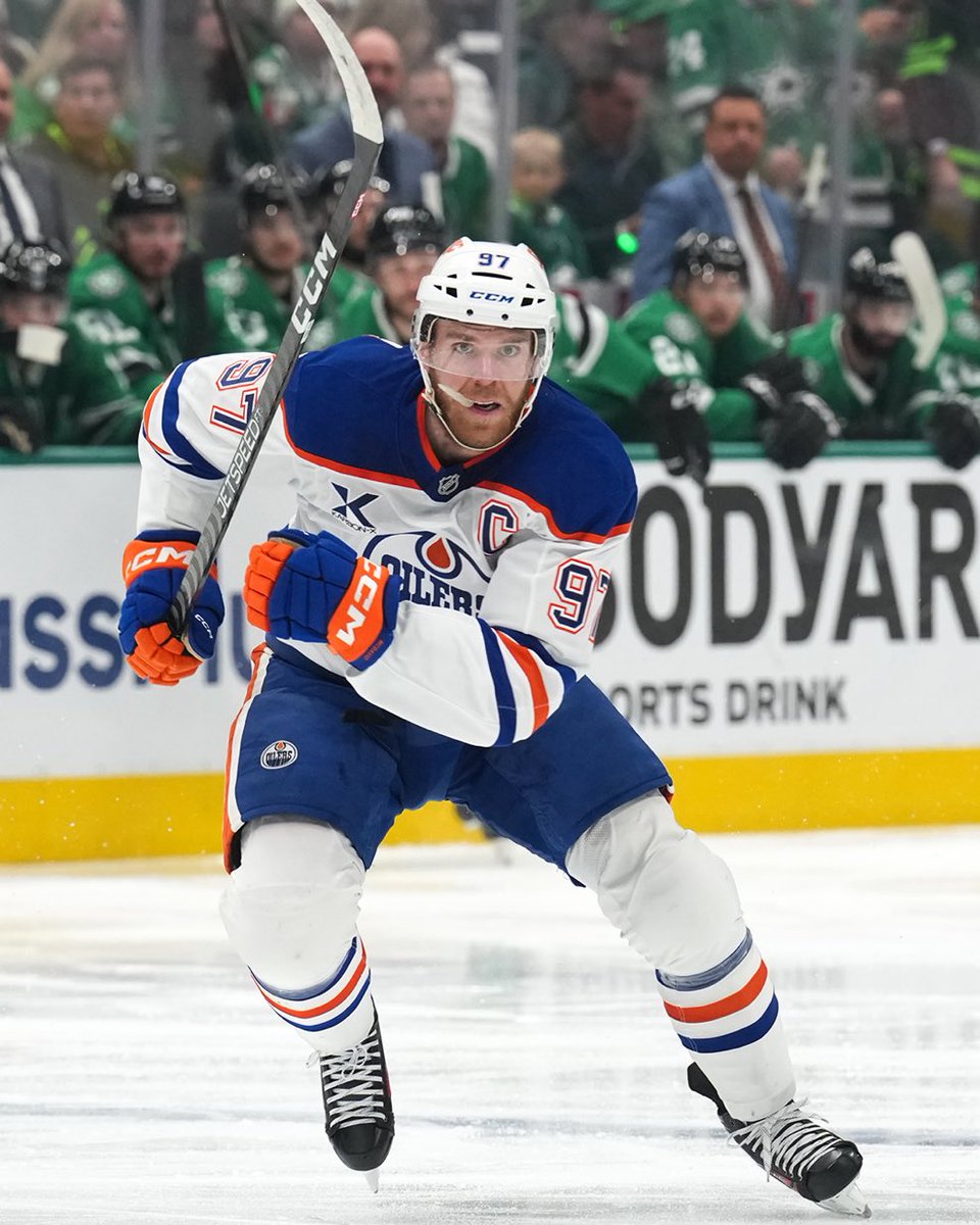 Christ. Imagine being a defenceman and you have this motherfucker trucking in your direction #LetsGoOilers