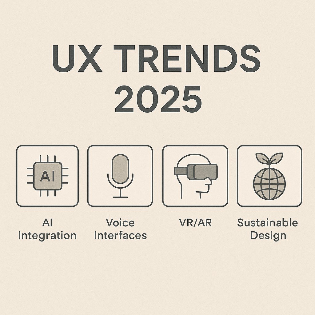 sakibbmohtaram's tweet image. UX is evolving fast! Watch out for trends like AI integration, voice interfaces, VR/AR, &amp;amp; sustainable design. 2025 is all about personalization, data-driven design, &amp;amp; inclusivity. Stay ahead of the curve!
#UXTrends #AIinUX #UIUXDesign #UserExperience #DesignTrends
