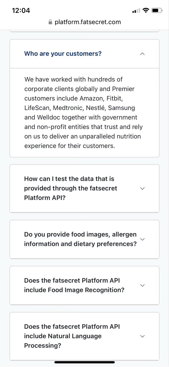 fatsecret's tweet photo. @andrewnjiraini We are constantly working to improve and earn/retain the trust of our customers and partners https://t.co/MAa2BFJaCi