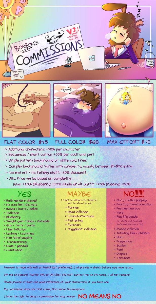 COMMISSIONS OPEN
5 SLOTS, GET THEM WHILE THEY'RE HOT