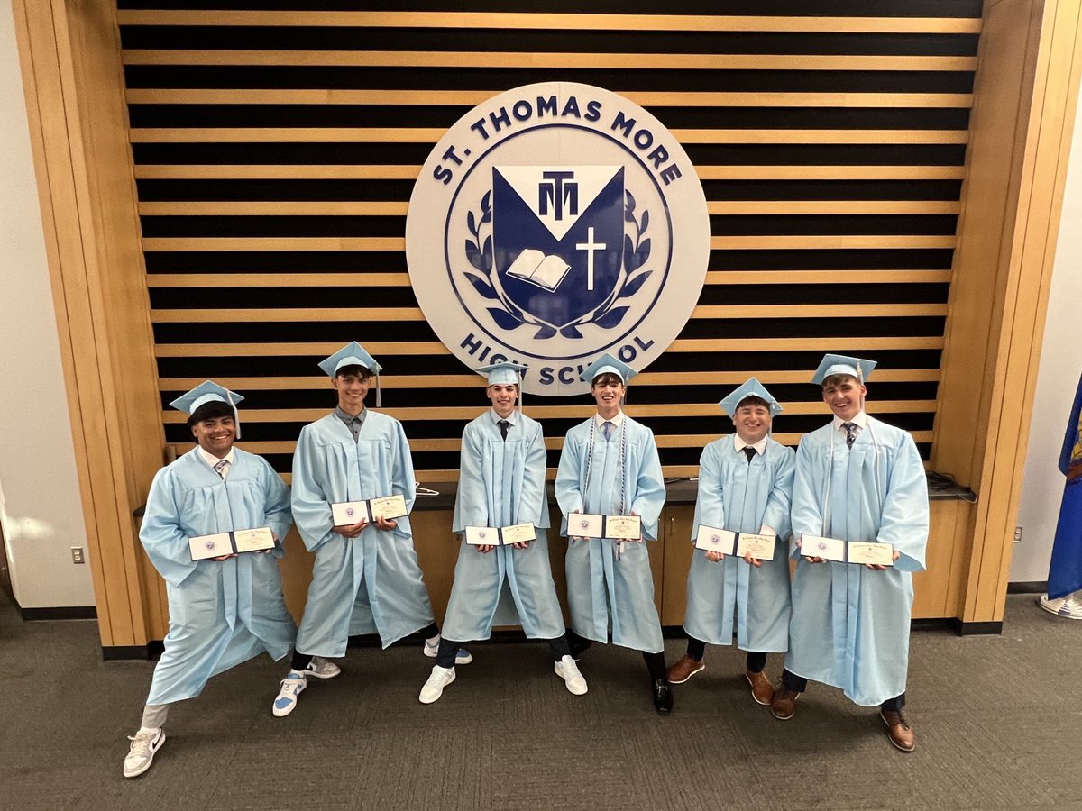 These guys clean up well. Graduating tonight…playing for a conference championship tomorrow. Thank you seniors! #GreatDayToBeACavalier
