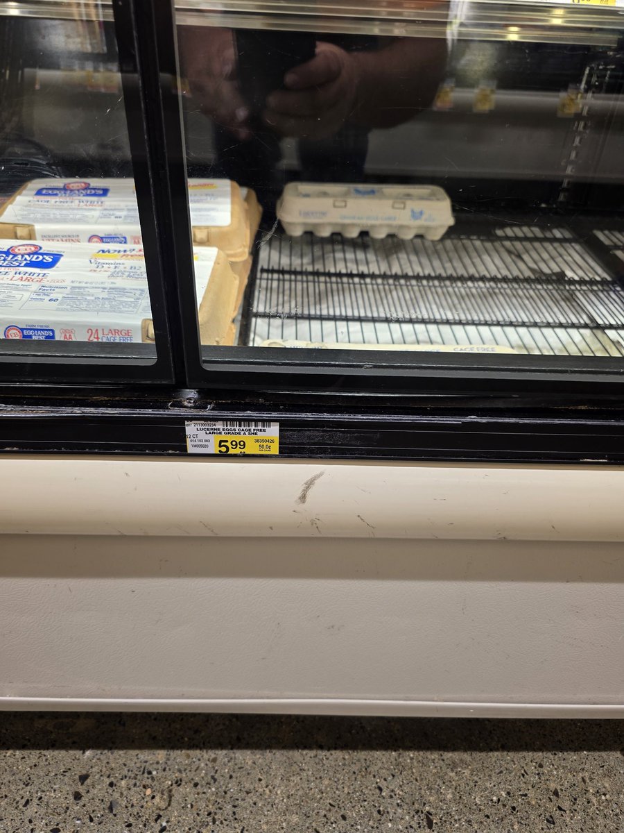 I thought eggs were supposed to be ridiculously high in price