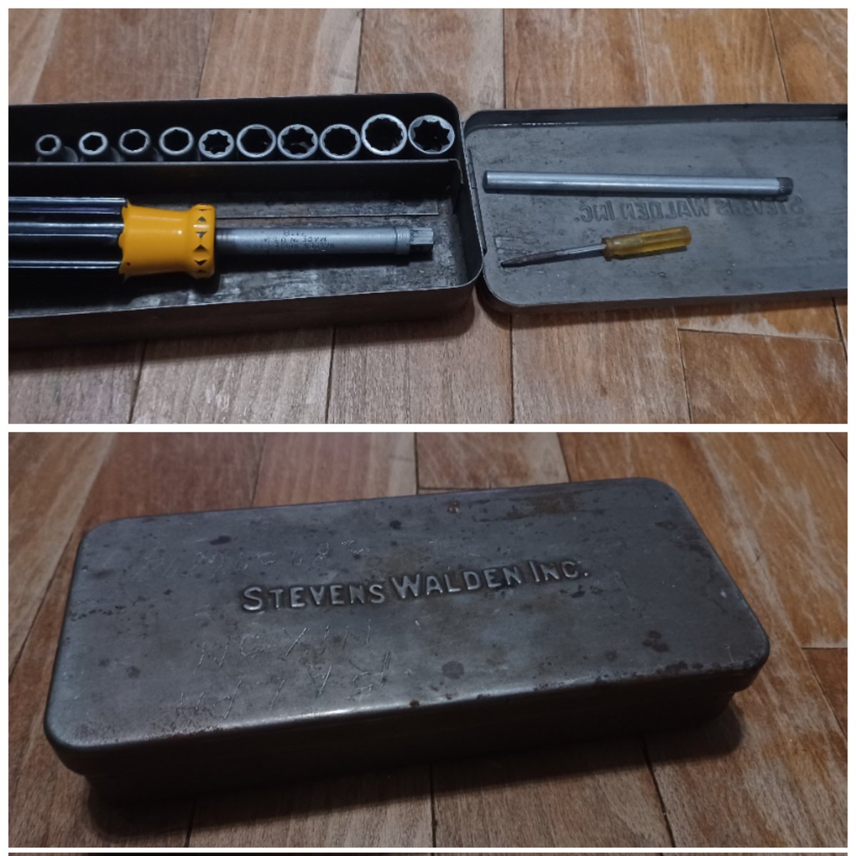 Amazingthrifts's tweet image. Check out Vintage #StevensWalden Inc. ¼” Dr  #SocketBox 6.75 x 3 x 1 Sockets And Handle ebay.us/m/vDqunu #eBay via @eBay