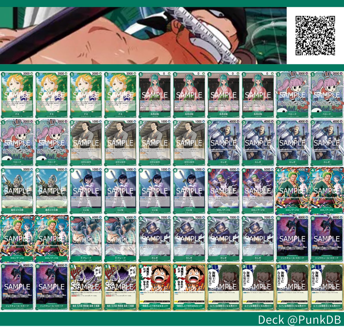 ヨークス12弾調整会 結果はこちらです！ 1位 緑ゾロ ヨークス 2位 緑