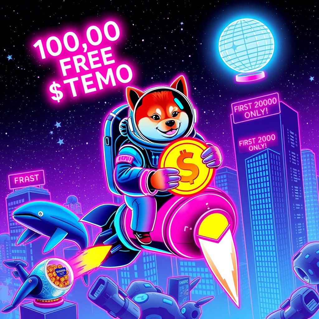 Get free 100,000 $TOMO airdrop for first 2000! 🪂 ✓ Follow <a href="/TomorrowTeller/">@TomorrowTeller</a> ✓ RT + Like ✓ Drop $SOL address below Whales pump $TOMO today, but tomorrow’s dump looms. Join now or miss out! #TomorrowTeller