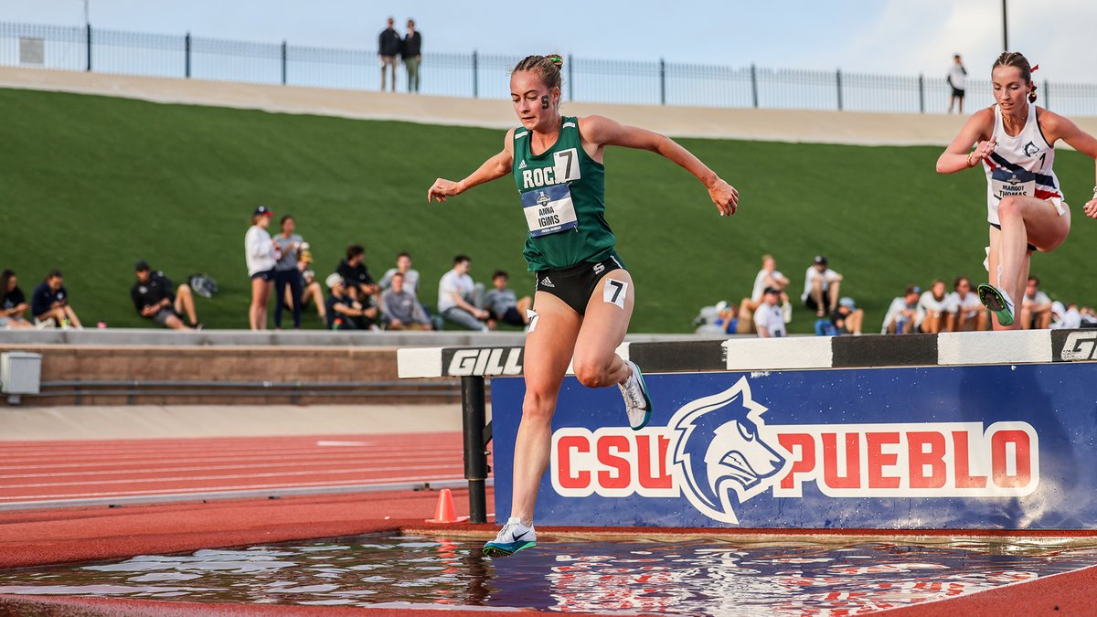 WT&amp;F: Slippery Rock distance runner Anna Igims closed her incredible career with a first team All-America finish in the steeplechase Friday night at the National Championships in Colorado.

Recap🔗: tinyurl.com/2xo7njy5