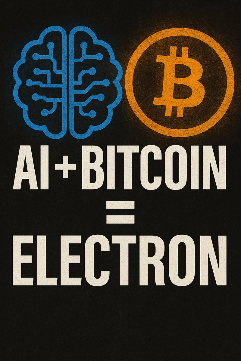 "Bitcoin was designed for humans who distrust.
Electron is for entities that cannot trust — but can verify."