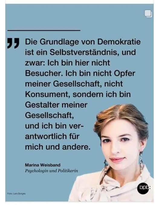 Das sollten sich die Jammerlappen der AfD-Wähler mal hinter die Ohren schreiben.