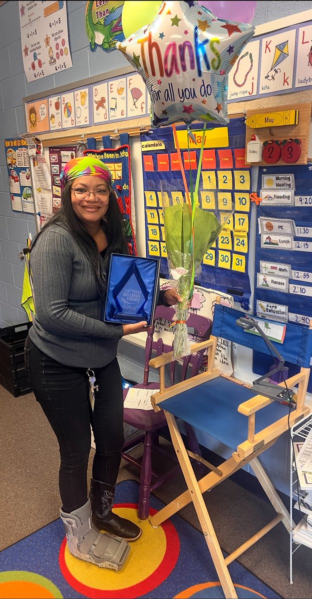 This morning at school, I was honored &amp; genuinely surprised to receive the PWCS Proud plaque. This recognition is deeply humbling, and I am grateful for the acknowledgment. It serves as a meaningful reminder of the dedication &amp; passion that drive me each day!