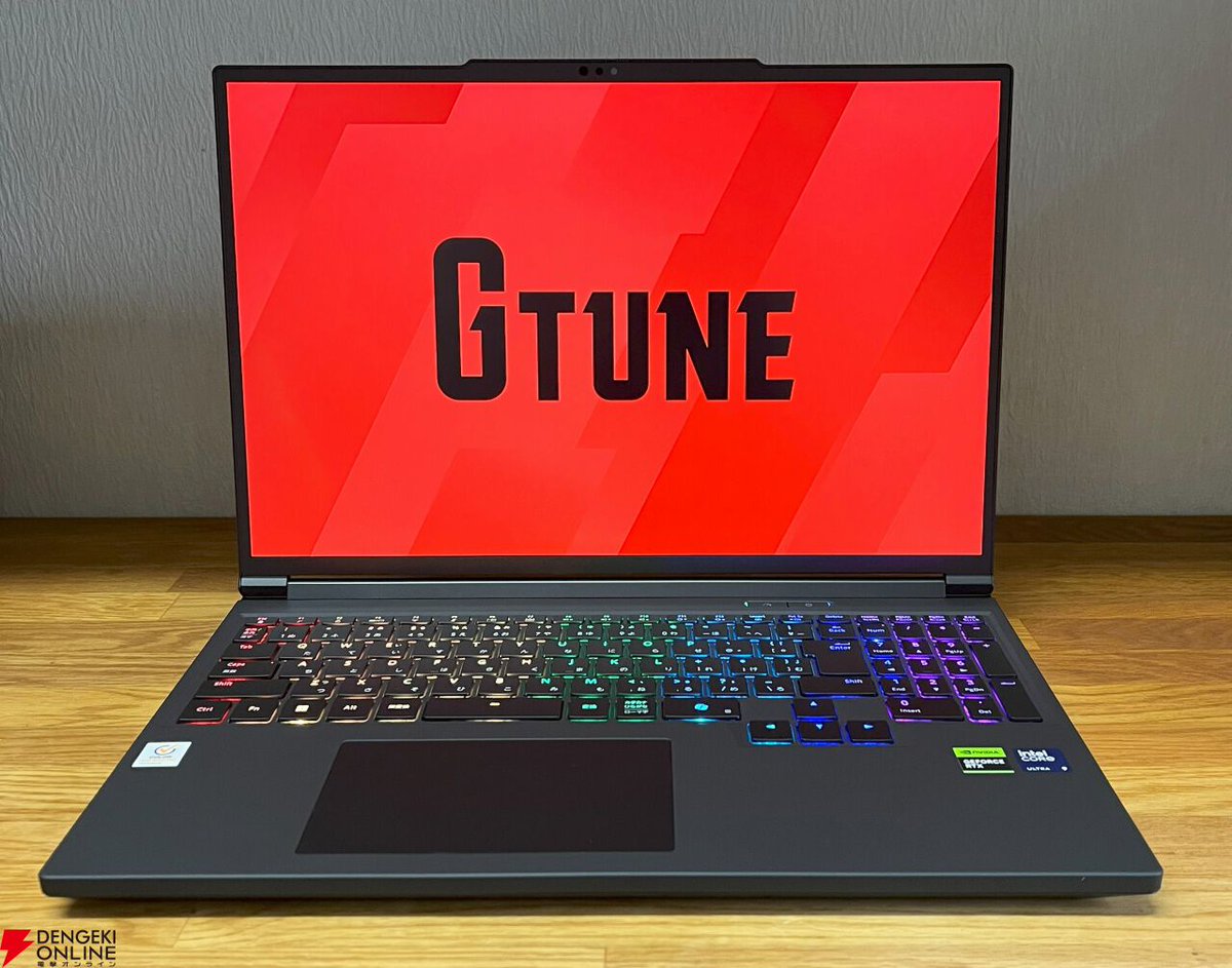 GTUNE ゲーミングノートパソコン② ジャンク BC-GN5I875HM1S2H1G16 ゲーミングノートパソコン G-TUNE [15.6型