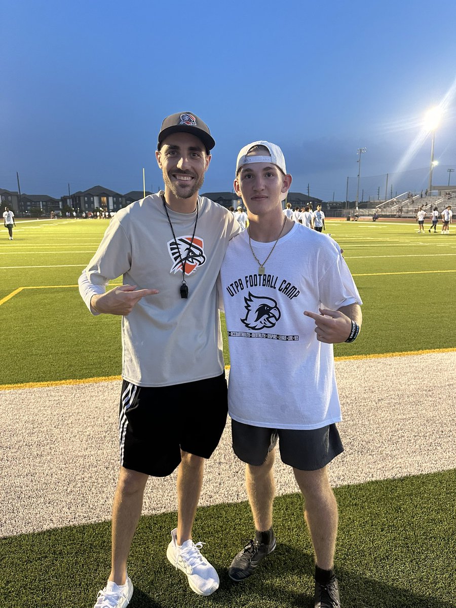 Lance Resch (@lance_resch) on Twitter photo ALL GLORY TO GOD
After a great camp and a great conversation with <a href="/CoachK__Mac/">Kris McCullough</a> i am blessed to receive my first offer to kick at <a href="/UTPBFootball/">UTPB Football</a>
<a href="/CMKicking/">๐พ๐ค๐๐ฎ ๐๐๐ฃ๐๐๐ก๐ก ๐๐๐๐ ๐๐ฃ๐</a> <a href="/CoachWrightNHS/">Matthew Wright</a> <a href="/Nederland_FB/">Nederland Bulldogs Football</a> <a href="/CodyMandell_/">Cody Mandell</a> <a href="/KohlsKicking/">Kohl's Kicking Camps</a> ALL GLORY TO GOD
After a great camp and a great conversation with <a href="/CoachK__Mac/">Kris McCullough</a> i am blessed to receive my first offer to kick at <a href="/UTPBFootball/">UTPB Football</a>
<a href="/CMKicking/">๐พ๐ค๐๐ฎ ๐๐๐ฃ๐๐๐ก๐ก ๐๐๐๐ ๐๐ฃ๐</a> <a href="/CoachWrightNHS/">Matthew Wright</a> <a href="/Nederland_FB/">Nederland Bulldogs Football</a> <a href="/CodyMandell_/">Cody Mandell</a> <a href="/KohlsKicking/">Kohl's Kicking Camps</a>