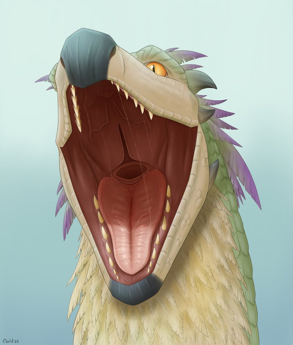 CW: Mawshot / Vore

"Seikrets can be very intelligent, so much that would make anyone wonder if they are just yawning... or teasing."