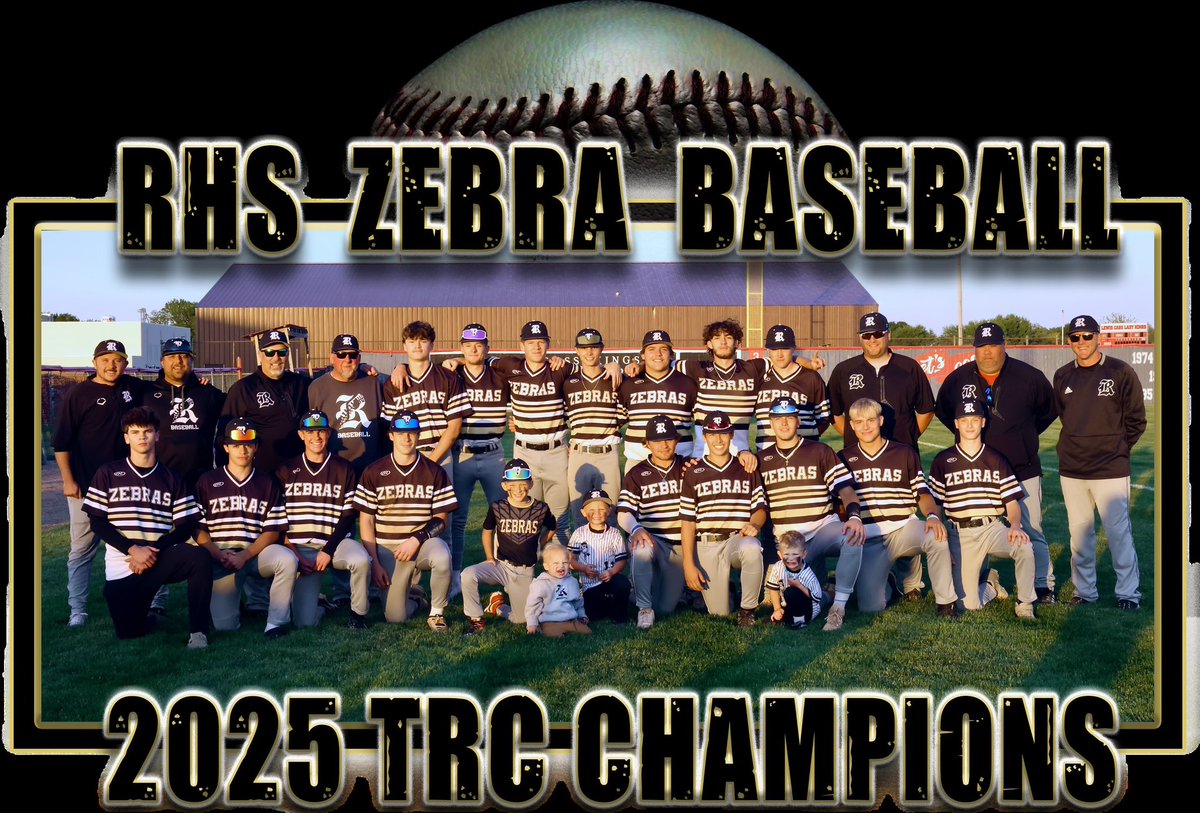Zebras beat Cass 12-7 to clinch a share of the TRC championship!

#zebrabaseball