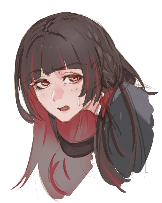 顔の練習 