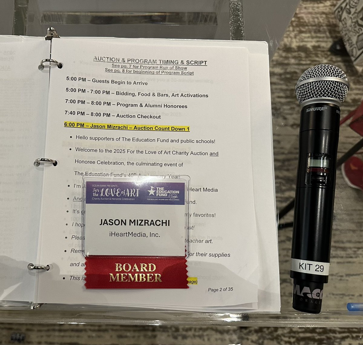 Enjoyed Emceeing Once Again The <a href="/EducationFund/">The Education Fund</a> For The Love Of Art Held At Jungle Island!

It Was Additionally Special As The Education Celebrates It’s 40th Anniversary. 

And Finally, An Added Bonus For Me Personally, Was Honoring  Michael Hankerson, Rob Canales, &amp; Bill Duquette