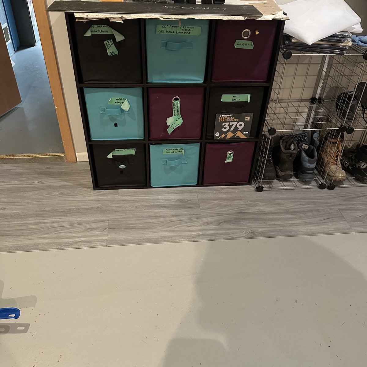 Flooring install has commenced!