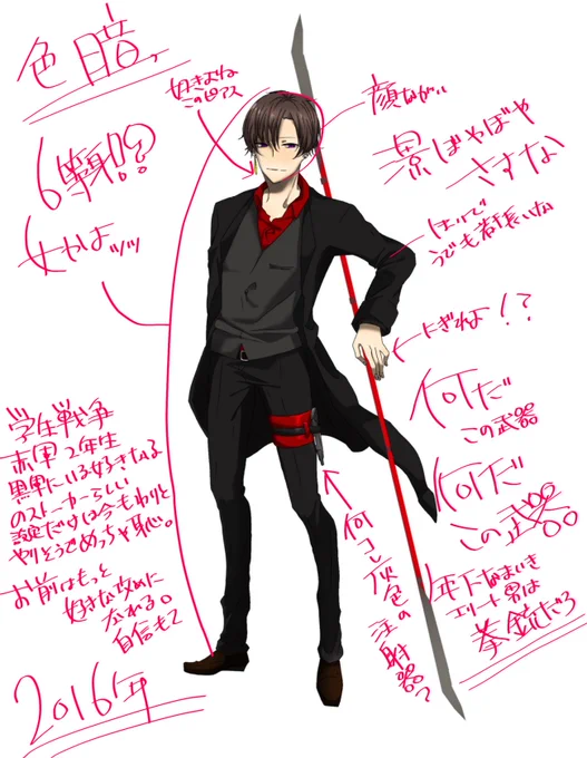 立ち絵リメイクやりました 