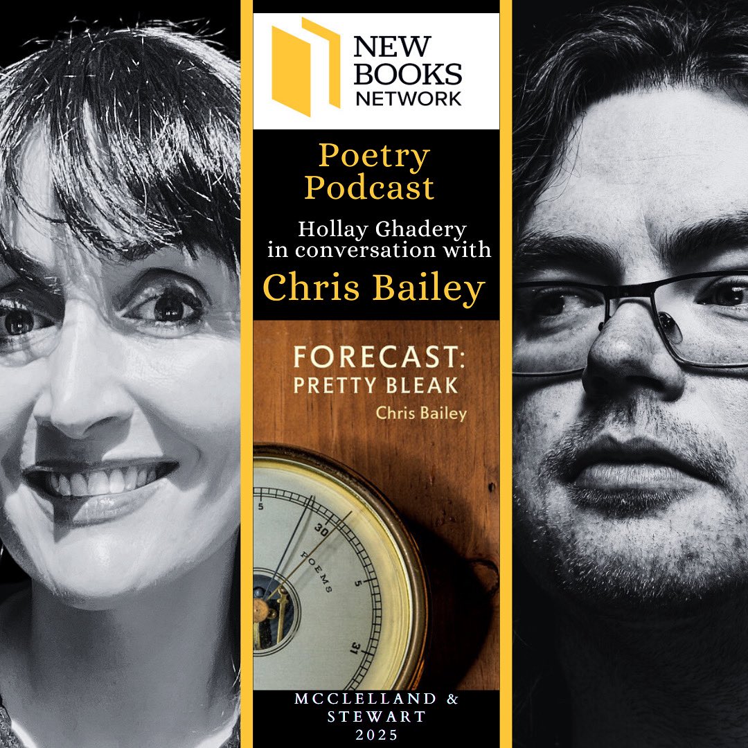 Hollay2's tweet image. My favourite part about this podcast with PEI poet Chris Bailey is when I say there’s nothing worse than being romanticized and then proceed to romanticize his littoral life as a commercial fisherman and poet. 

Tune in: 

newbooksnetwork.com/forecast-prett…

@NewBooksNetwork