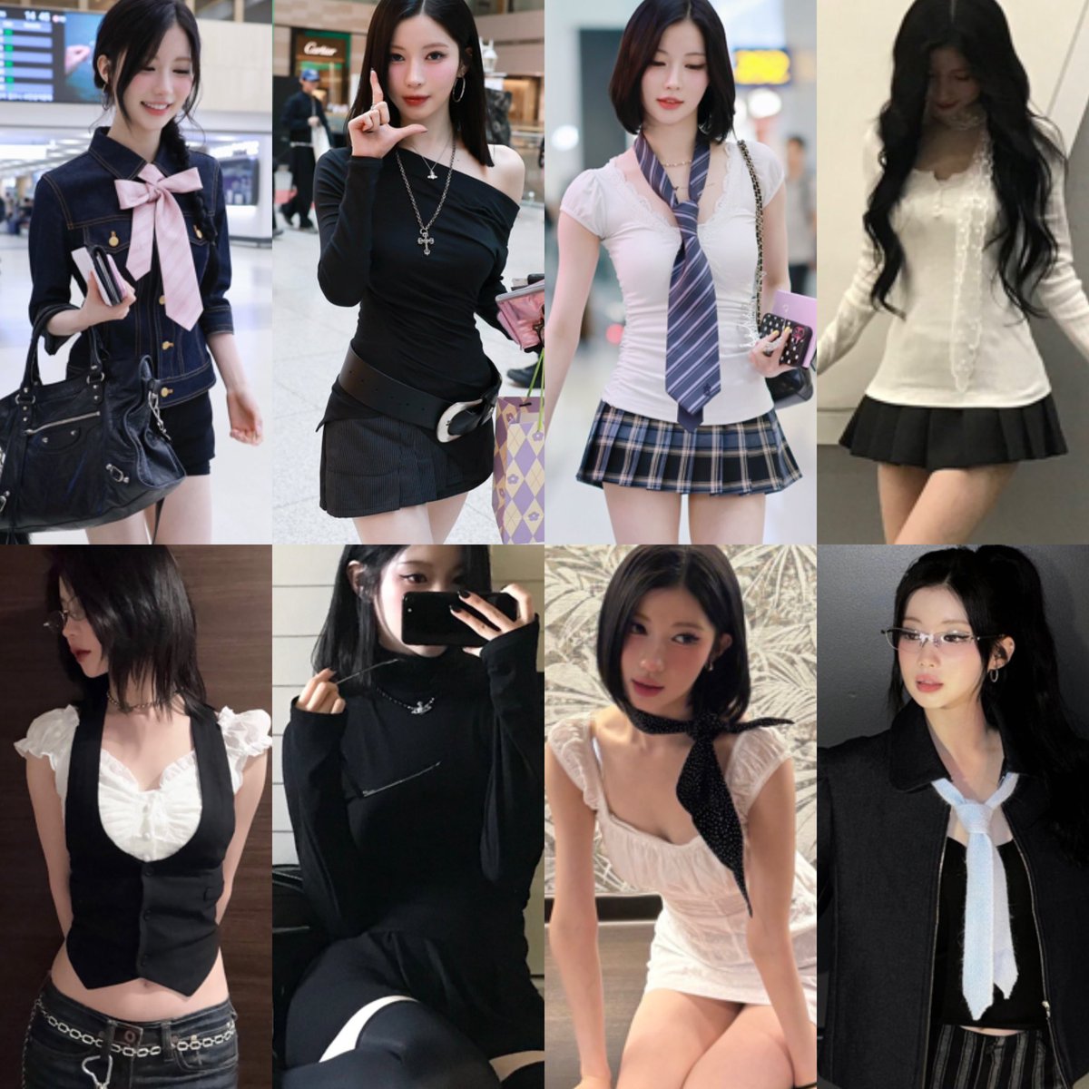 아사 사복 룩북 만들필요가있음.