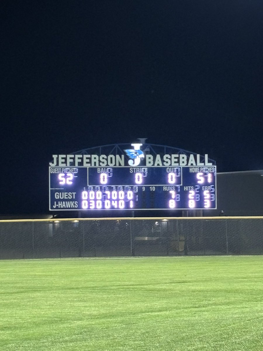 Thomas Jefferson (@crjhawks) on Twitter photo <a href="/CRJeffBaseball/">J-Hawk Baseball</a> WINS! Congratulations to Coach Thompson on his first victory as our Head Coach! #jeffbleedblue <a href="/CRJeffBaseball/">J-Hawk Baseball</a> WINS! Congratulations to Coach Thompson on his first victory as our Head Coach! #jeffbleedblue