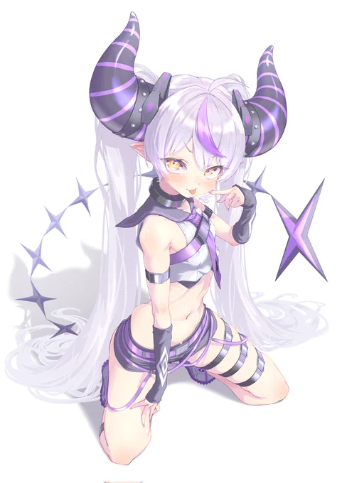 σ)д`*)プニ#laplus_artdesu高画質版はpixivにあります|ω・) 