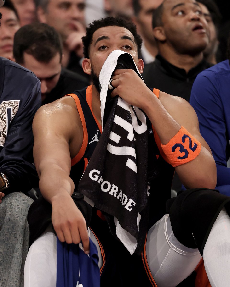 overtime's tweet photo. Do you agree with benching KAT? https://t.co/7r8J0xH84g