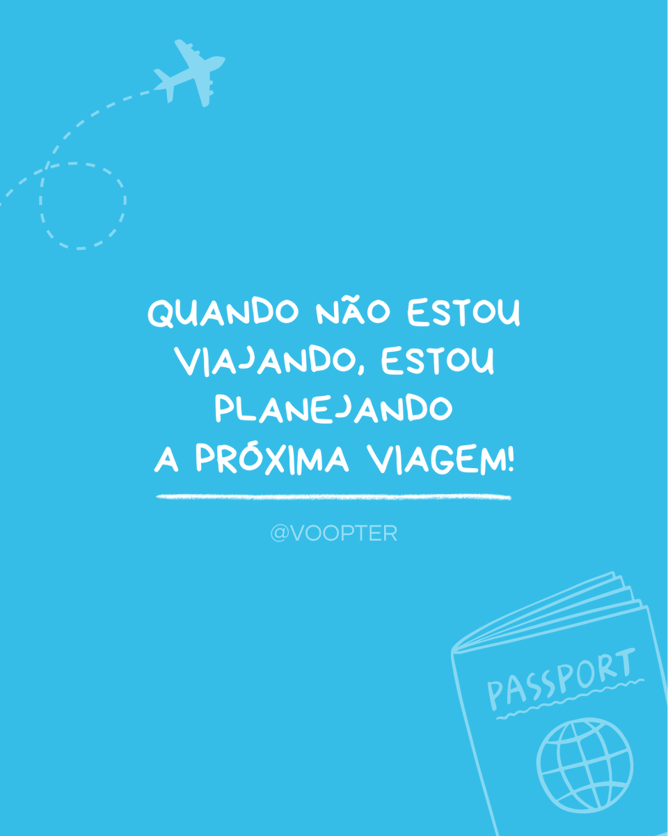 O mood perfeito existe! 💙✈️