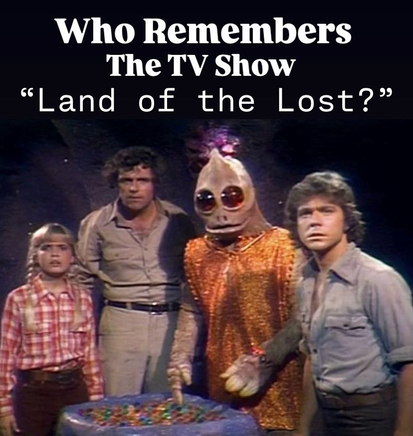 80sThen80sNow's tweet photo. Land of the Lost Was a Live-Action Children’s Show That Featured Stop Motion Animated Dinosaurs.  

#landofthelost #television #dinosaurs #aliens #creatures https://t.co/rojZWGHk0m