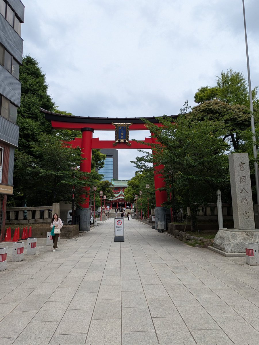 #TUBC 大感謝祭を前に、今年お世話になった #富岡八幡宮 にもお礼を兼ねた参拝に行ってきました🏃‍♂️

突出した悔しさはあったけど、シーズン通して楽しませてもらったし😇

今日の感謝祭🐰🩵も大いに楽しむ！😆