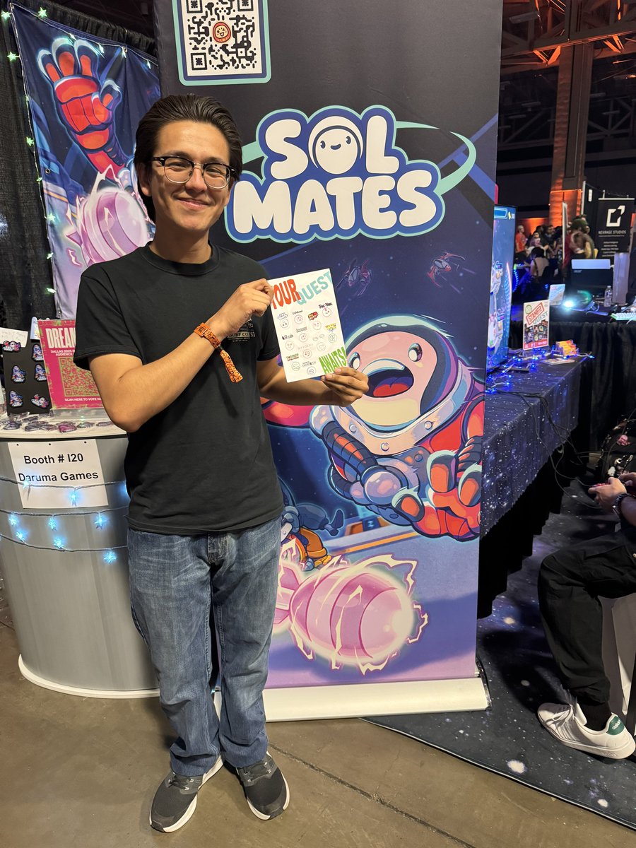🚀Day One of <a href="/DreamHack/">DreamHack</a> in the books! We had so many people play our demo and participate in the Indie STAMPede Quest! Thank you everyone for stopping by our booth and for supporting indies! 

<a href="/DreamHackNA/">DreamHack North America</a> #DHDallas #indiegames