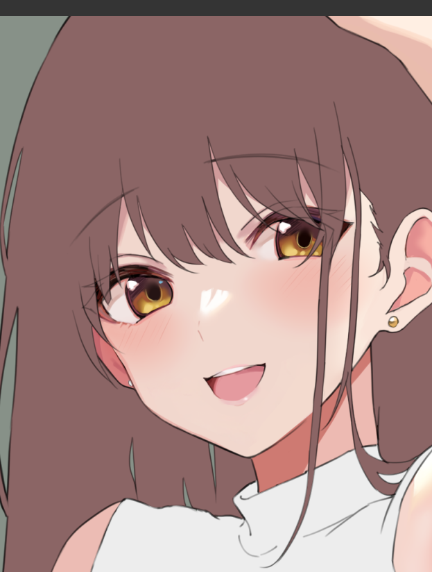 「やっぱり眉毛が見えてるかって表情の印象すごい変わりますよね よし……お姉ちゃんっ」|有都あらゆる🐣のイラスト