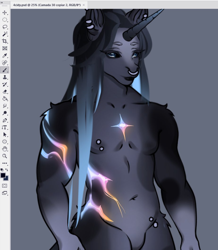 Black unicorn guyo on the makingss 🖤
#furryadoptable