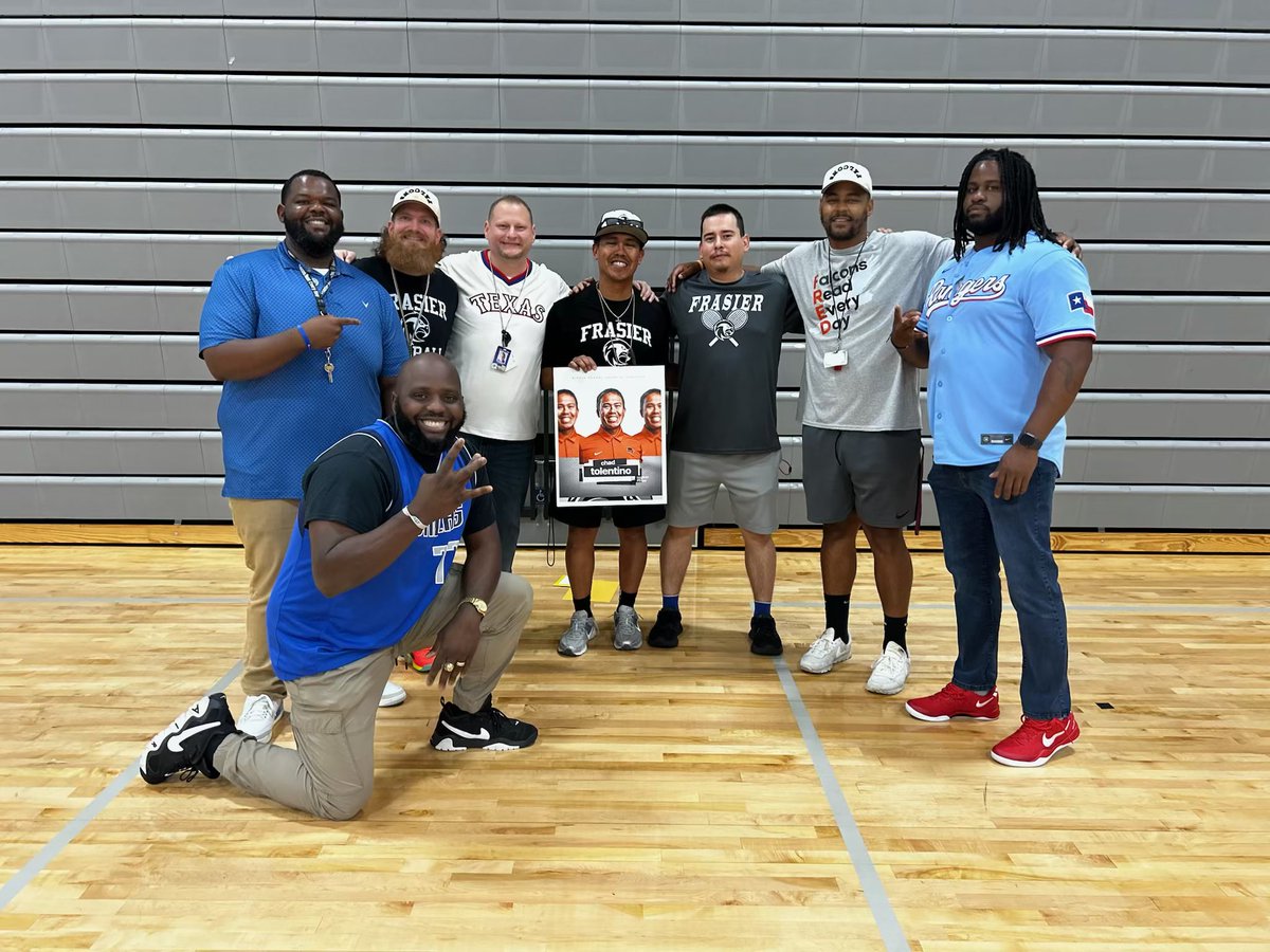 Coach Tolentino (@coacht13) on Twitter photo Honored to be named Mesquite ISD Middle School Coach of the Year. This wouldn’t be possible w/out the support of my family, the incredible coaching team I go to battle w/ daily, the support from admin & faculty, and the students we get to serve. <a href="/falconsathletix/">Frasier Falcons Athletics</a> <a href="/mesquiteisdATH/">Mesquite ISD Athletics</a> Honored to be named Mesquite ISD Middle School Coach of the Year. This wouldn’t be possible w/out the support of my family, the incredible coaching team I go to battle w/ daily, the support from admin & faculty, and the students we get to serve. <a href="/falconsathletix/">Frasier Falcons Athletics</a> <a href="/mesquiteisdATH/">Mesquite ISD Athletics</a>