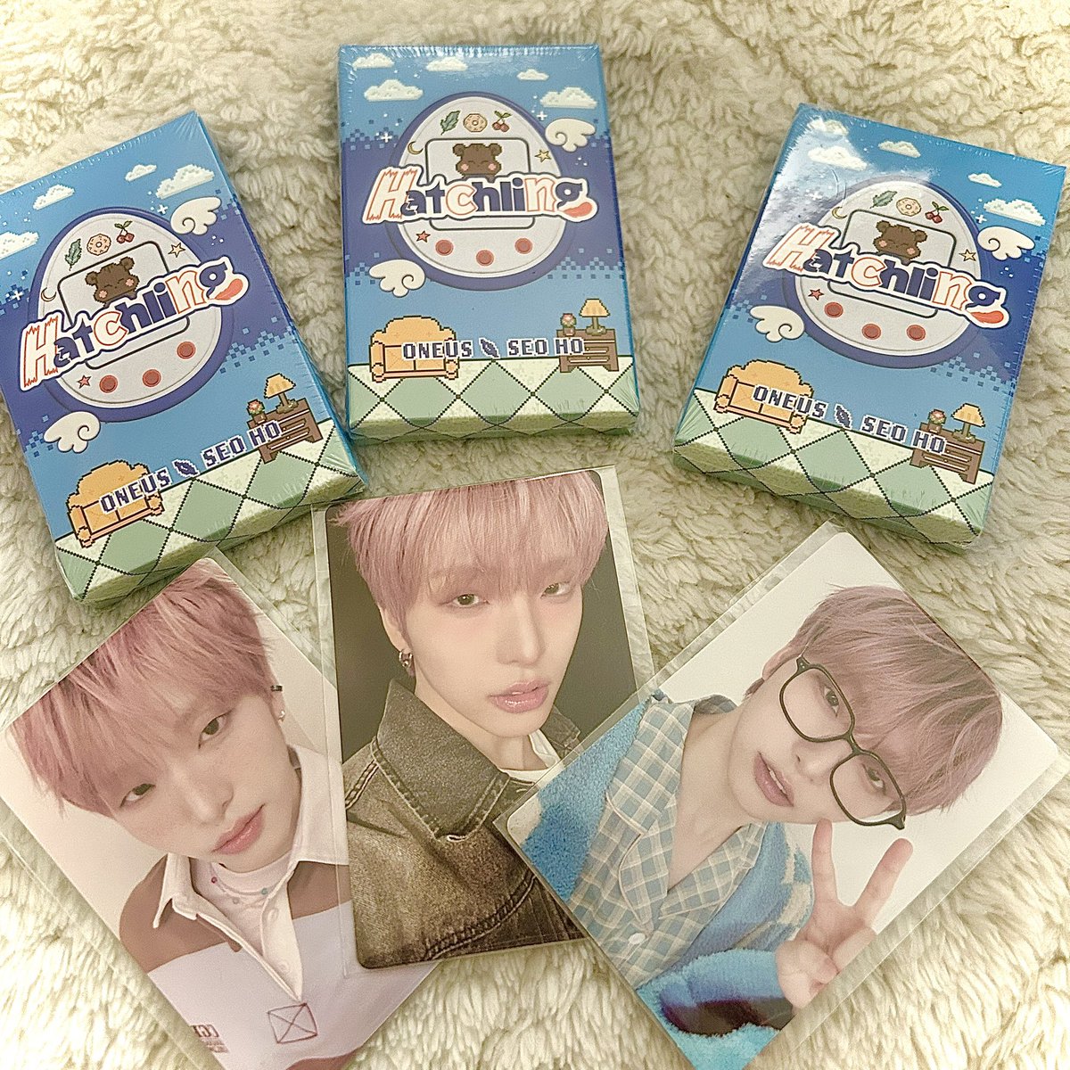 42i45's tweet photo. やーーーっと！届いた- ̗̀📦 ̖́-♥️
間違えて1個しか買わなかった気がしたんだけど3個届いた🥴 https://t.co/ITRabxj88j