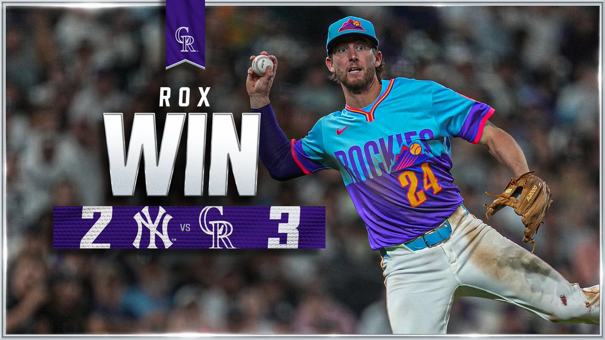 Rockies's tweet photo. Just like you all predicted... https://t.co/HTD7nwFoBE