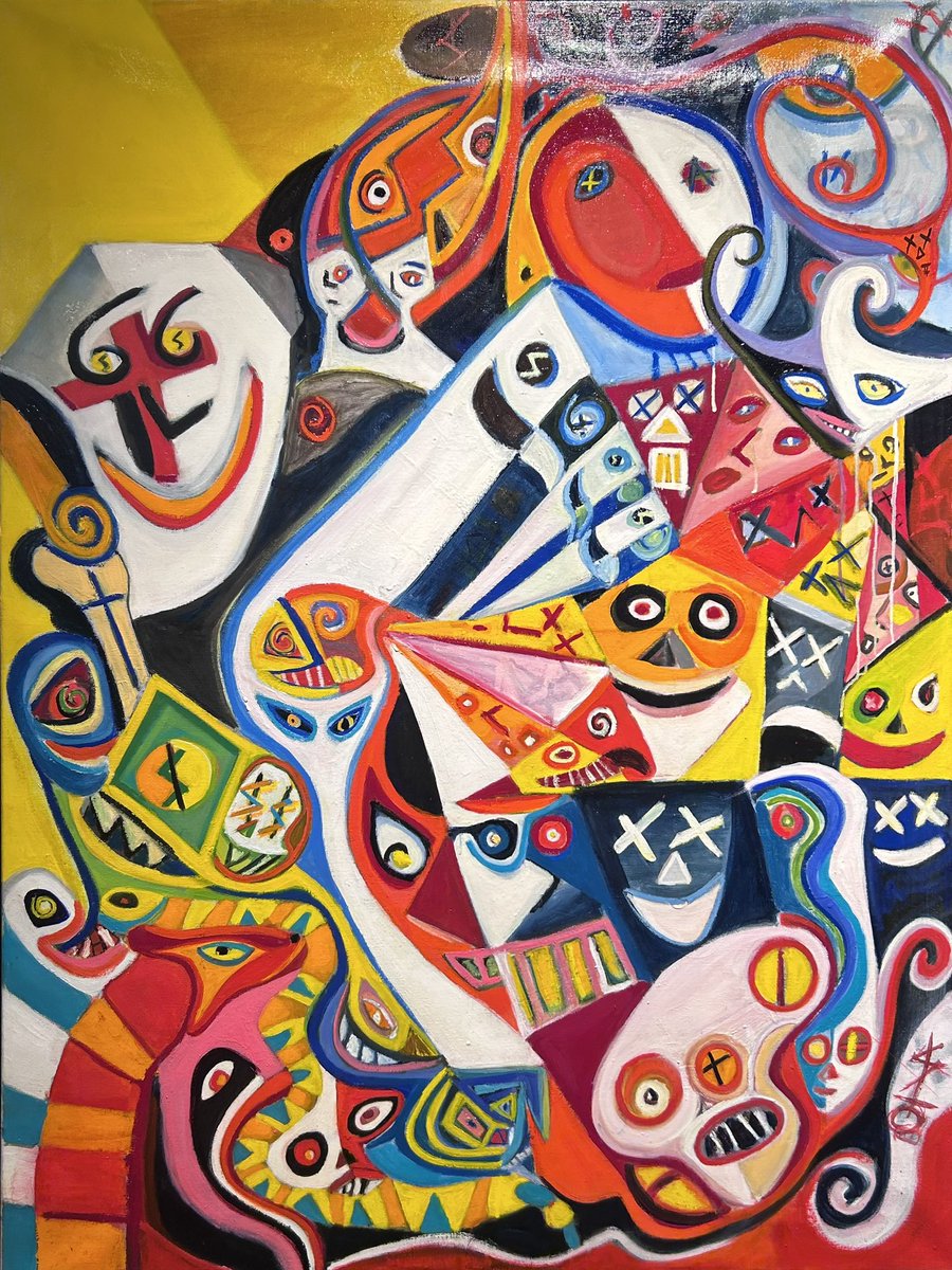 Fear and greed 
48 36 on linen